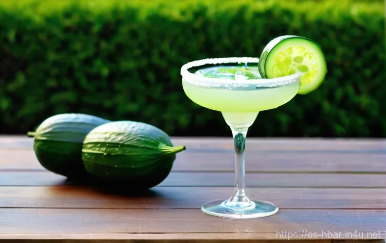 홈바텐더 허브 칵테일 - **"A close-up shot of elegant hands, possibly belonging to a woman, gently muddling fresh, vibrant g...