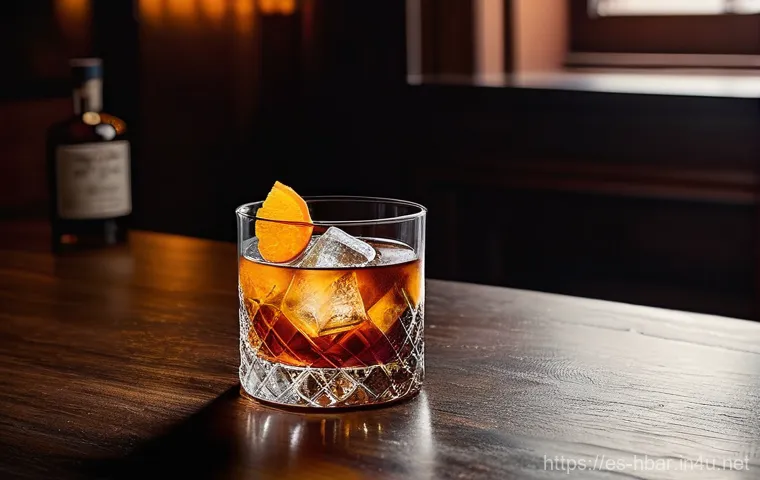 홈바텐더 칵테일 기초 과학 - **The Vibrant Citrus Symphony**
    A close-up, high-definition photograph of a brilliantly clear, g...